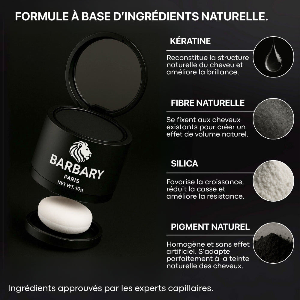 Barbary®Control : Camouflage capillaire