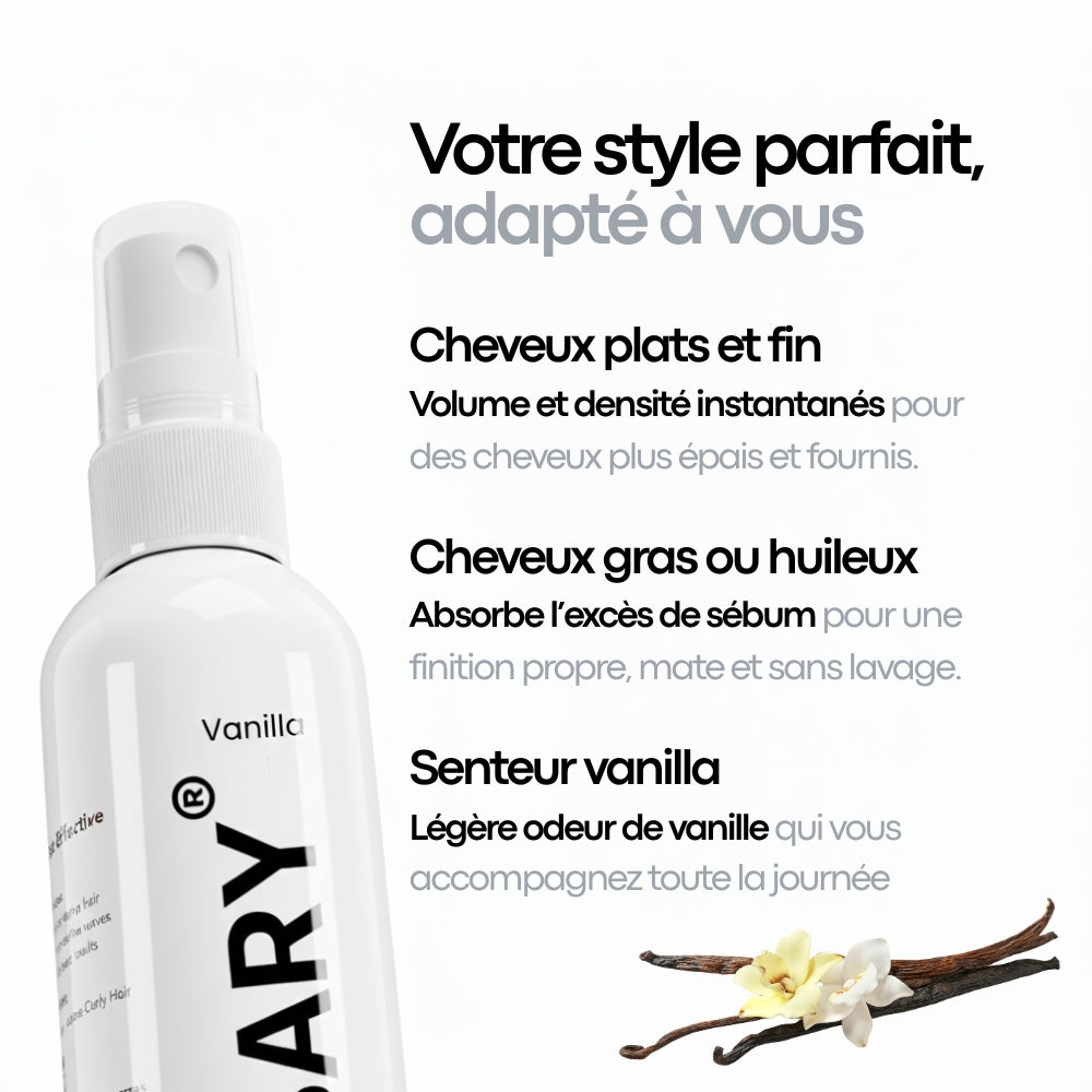 Spray coiffant au sel de mer