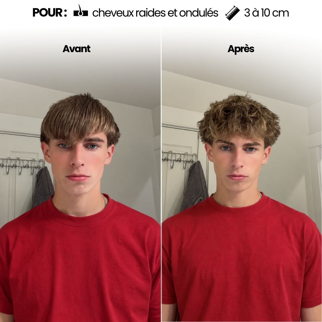 Avant après cire mate barbary paris 