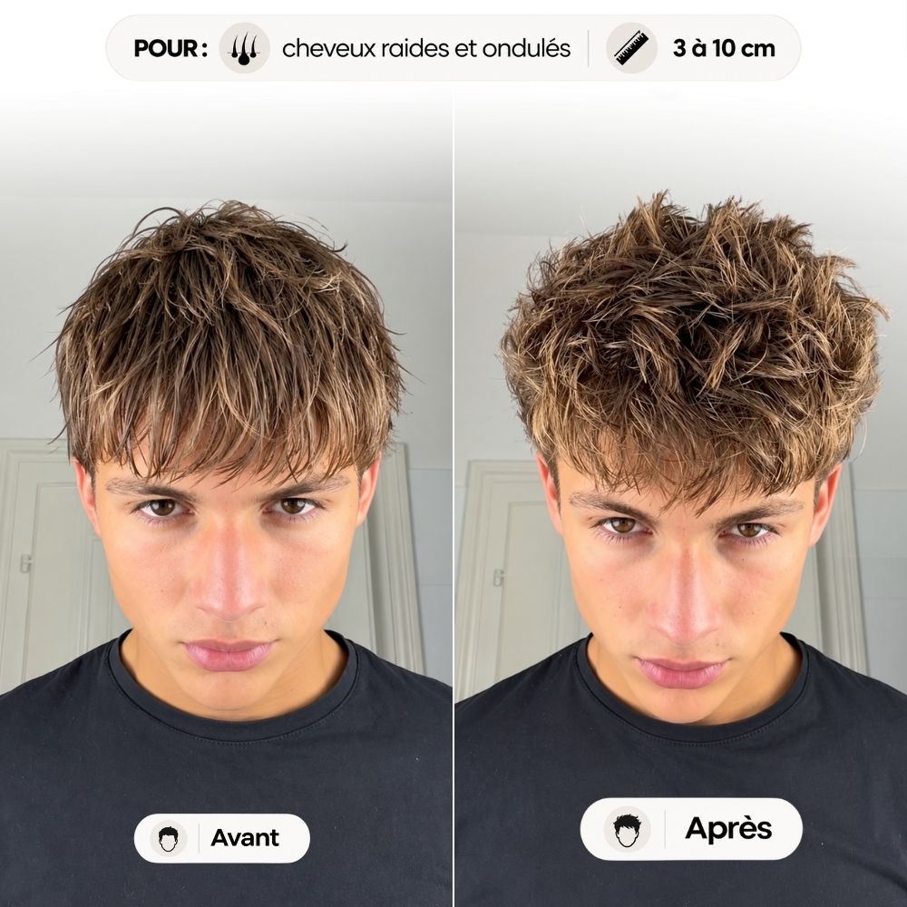 photo produit POUDRE COIFFANTE AVANT APRÈS